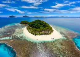 Matamanoa Island Resort, Fiji - Aerial View