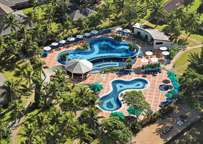 Warwick Le Lagon Resort, Vanuatu – Pools Warwick Le Lagon Resort, Vanuatu - Pools