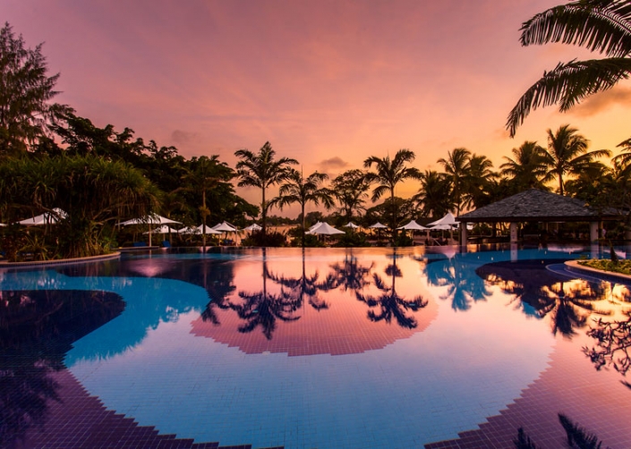 Warwick Le Lagon Resort, Vanuatu – Resort Pool Warwick Le Lagon Resort, Vanuatu - Resort Pool