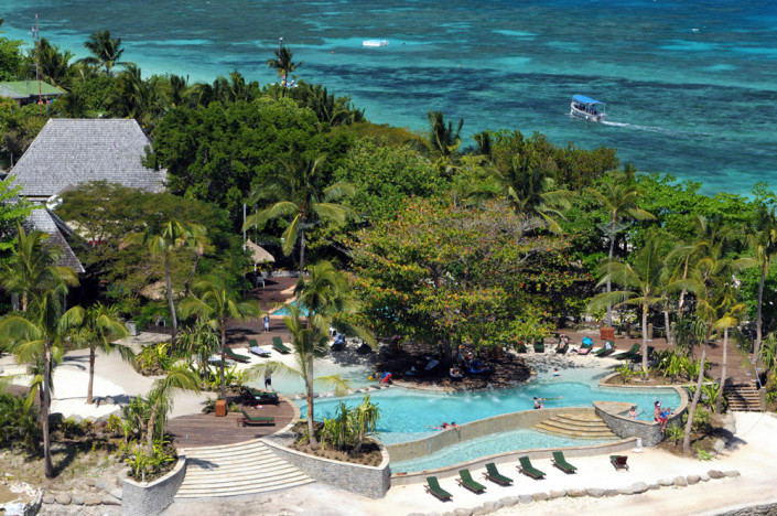 Treasure Island Resort, Fiji – Aerial View Treasure Island Resort, Fiji - Aerial View