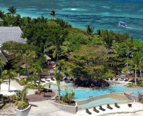 Treasure Island Resort, Fiji - Aerial View