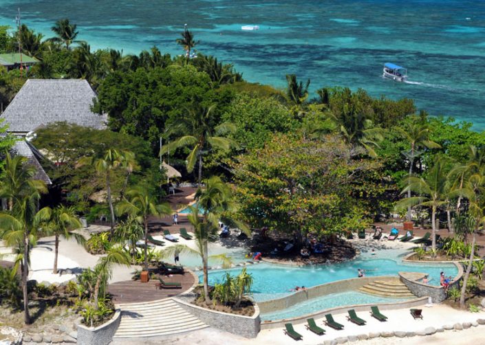 Treasure Island Resort, Fiji – Aerial View Treasure Island Resort, Fiji - Aerial View