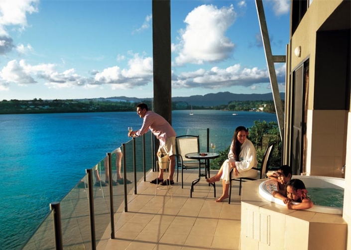 Iririki Resort – Deluxe Ocean View Rooms – Vanuatu Resorts Iririki Resort - Deluxe Ocean View Rooms - Vanuatu Resorts