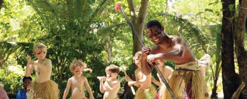 Treasure Island Resort, Fiji - Kids Club Meke Warrior Dance