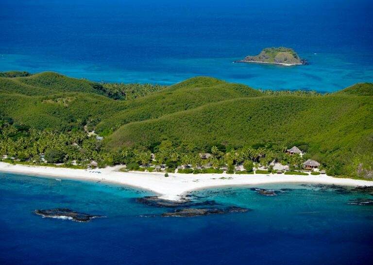 Yasawa Island Resort, Fiji - Aerial View