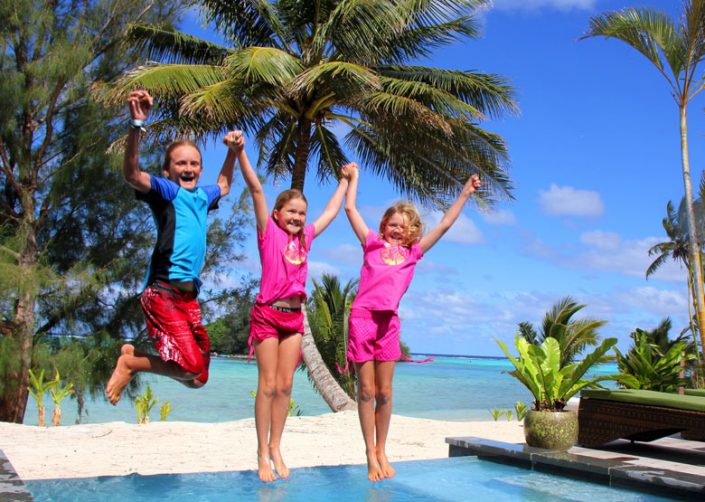 Nautilus Resort Luxury Villas, Cook Islands – Pool fun Nautilus Resort Luxury Villas, Cook Islands - Pool fun