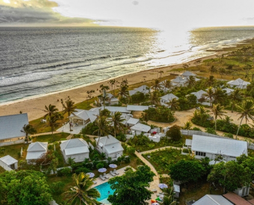 Tamanu on the Beach, Vanuatu - Aerial View