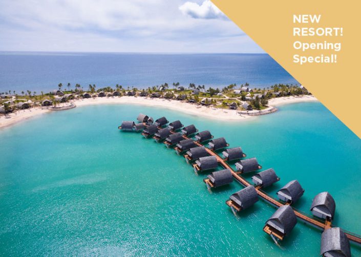 Fiji Marriott Momi Bay Opening Special – Overwater Bungalows Fiji Marriott Momi Bay Opening Special - Overwater Bungalows