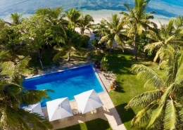 The Residence Vomo - Aerial - Luxury Fiji Holiday Home