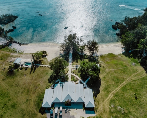 The Palm House Luxury Villas, Vanuatu - Aerial View
