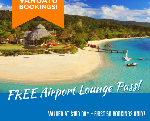 Vanuatu Holidays - FREE Airport Lounge Passes