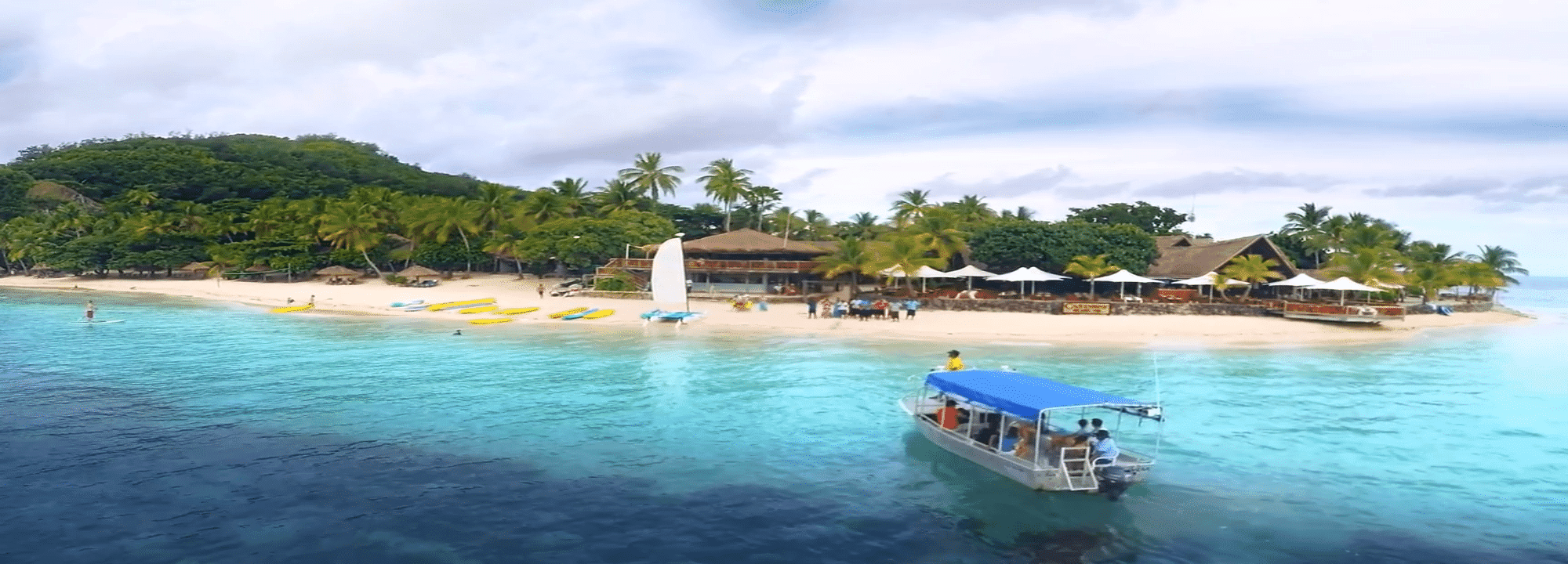 Castaway Island Fiji - Aerial Image