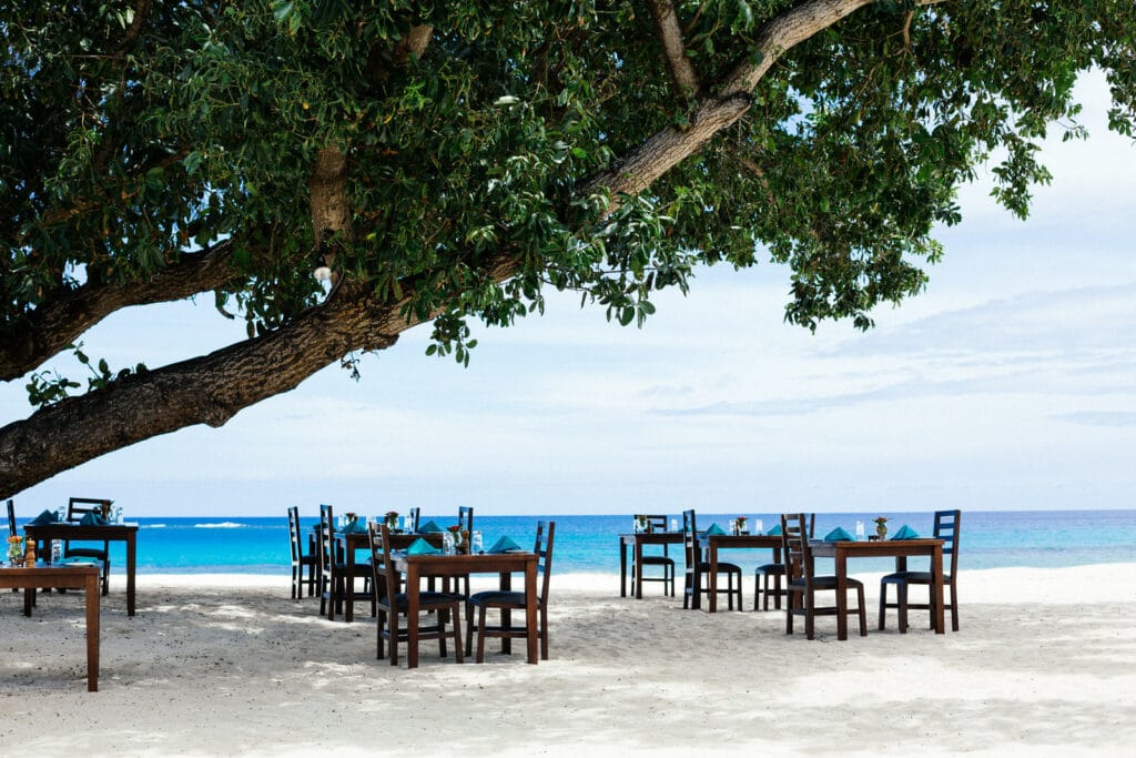 Yasawa Island Resort Fiji - Beach Dining