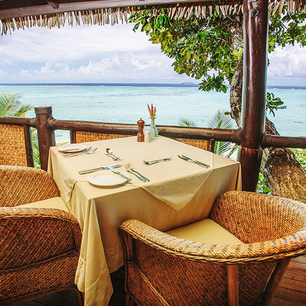 Resort Dining Aitutaki Cook Islands