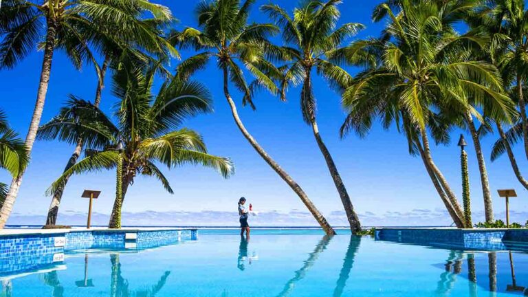 Little Polynesian Resort Cook Islands - Resort Pool