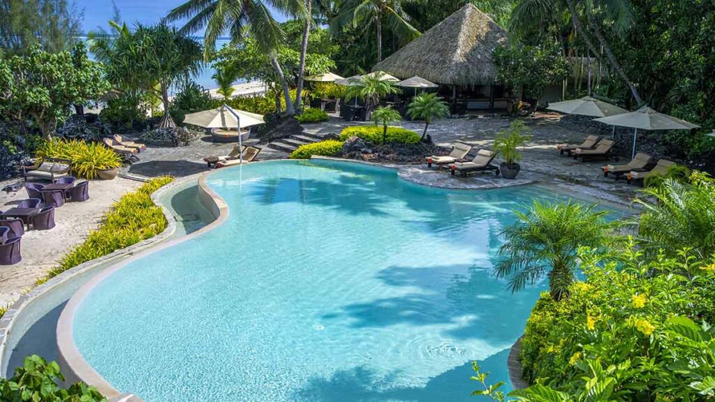 Pacific Resort Aitutaki - Luxury Cook Islands - Main resort pool