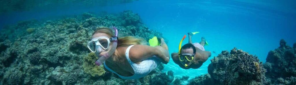 Pacific Resort Aitutaki - Luxury Cook Islands - Snorkelling in the lagoon