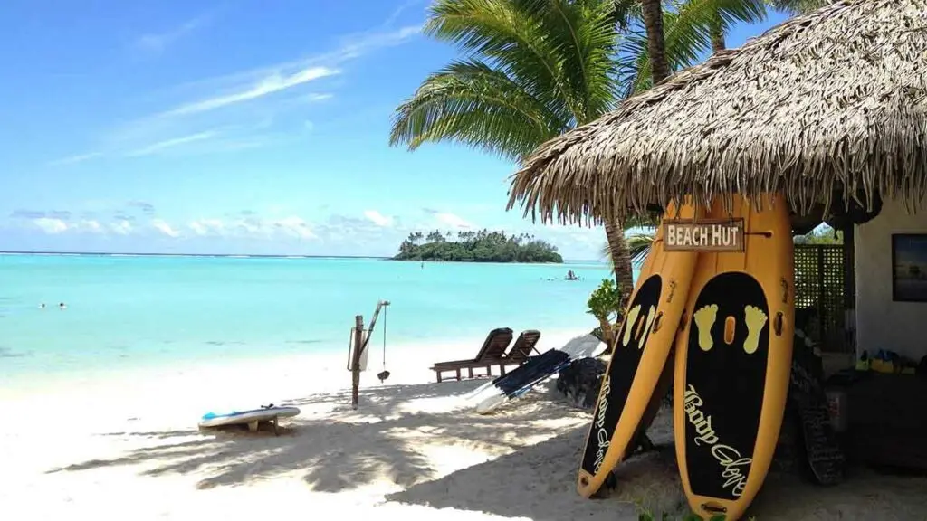 Pacific Resort Rarotonga - Luxury Cook Islands - The Beach Hut activity centre