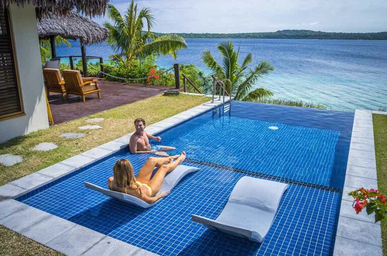 The Havannah Vanuatu - Luxury Resort - Deluxe Waterfront Villa Private Plunge Pool