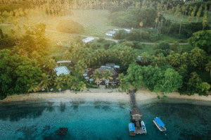 Aore Island Resort - Vanuatu Boutique Island Resort - Resort Aerial