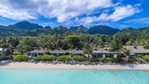 Sea Change Villas Cook Islands - View from the Ocean