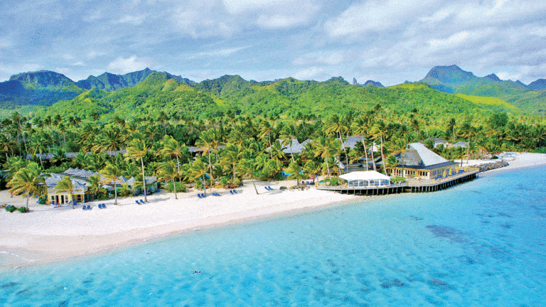 The Rarotongan Beach Resort & Lagoonarium Cook Islands - Aerial View