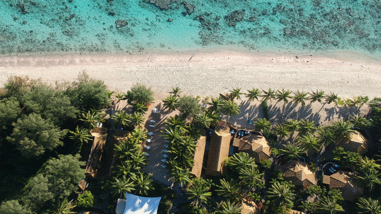 Crown Beach Resort & Spa Cook Islands - Aerial View