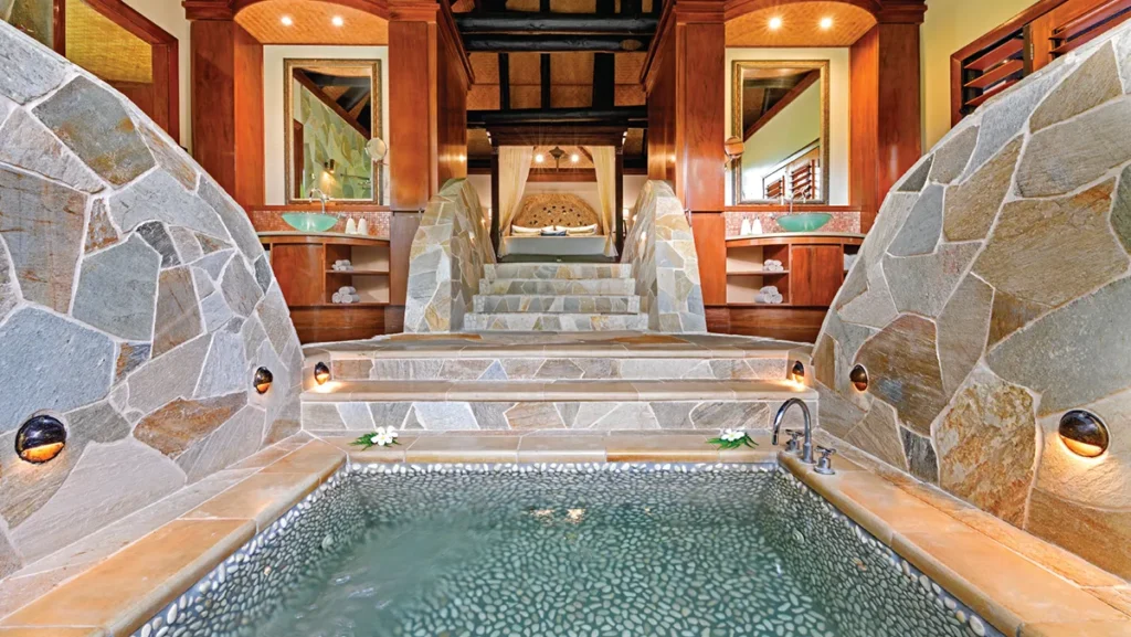Jean-Michel Cousteau Resort Fiji - Premier 2 bedroom pool and spa villa interior