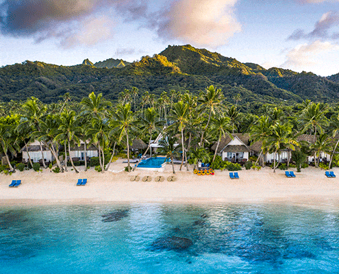 Little Polynesian Resort - Resort View