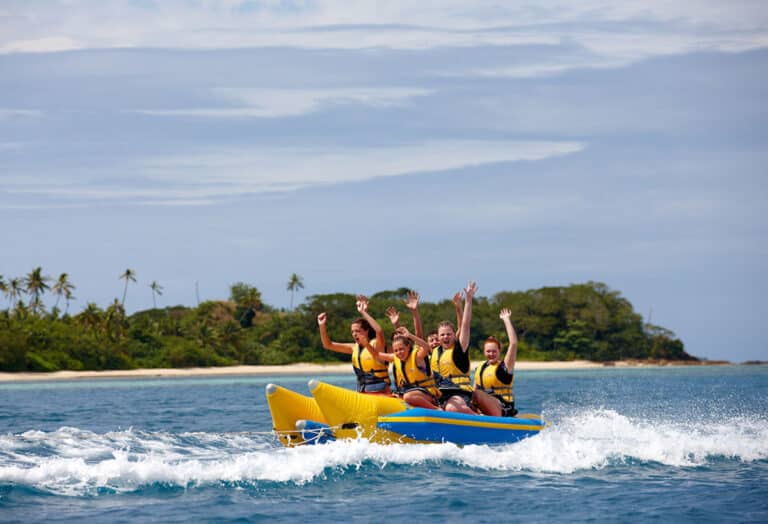 Plantation Island Resort Fiji Banana Boat Ride