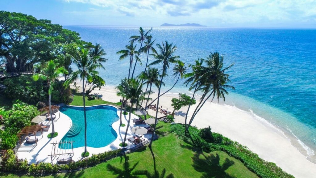 Royal Davui Island - Resort Pool Luxury Fiji Resort