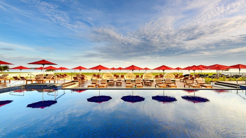 The Hilton Fiji Beach Resort main pool