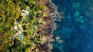 Rockwater Resort Vanuatu - Aerial view of the Resort