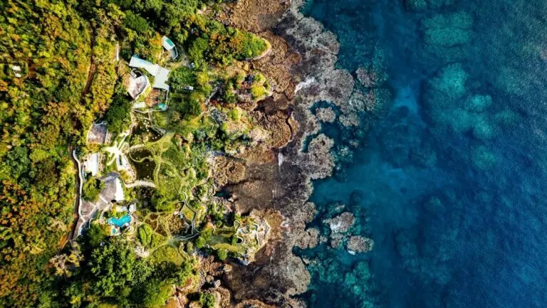 Rockwater Resort Vanuatu - Aerial view of the Resort