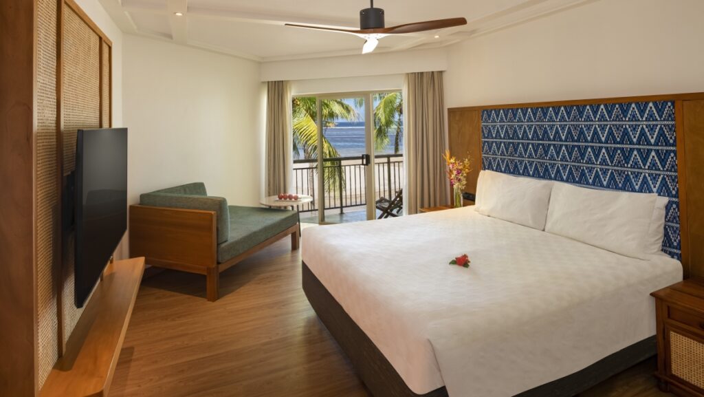 Outrigger Fiji Resort Premium Ocean View Room 1 King Bed with Sofa
