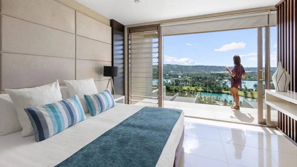 The Terraces Boutique Apartments Vanuatu Balcony View