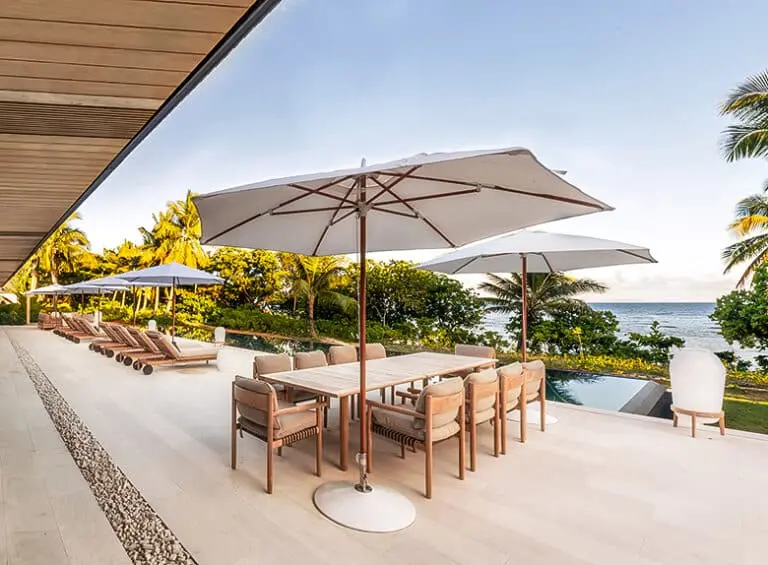 Vomo Island Fiji Reef House Residence - sundeck
