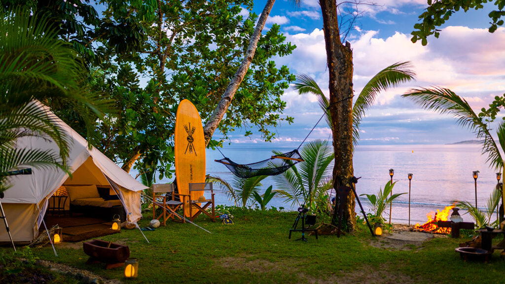 Nanuku Fiji Resort Camp out