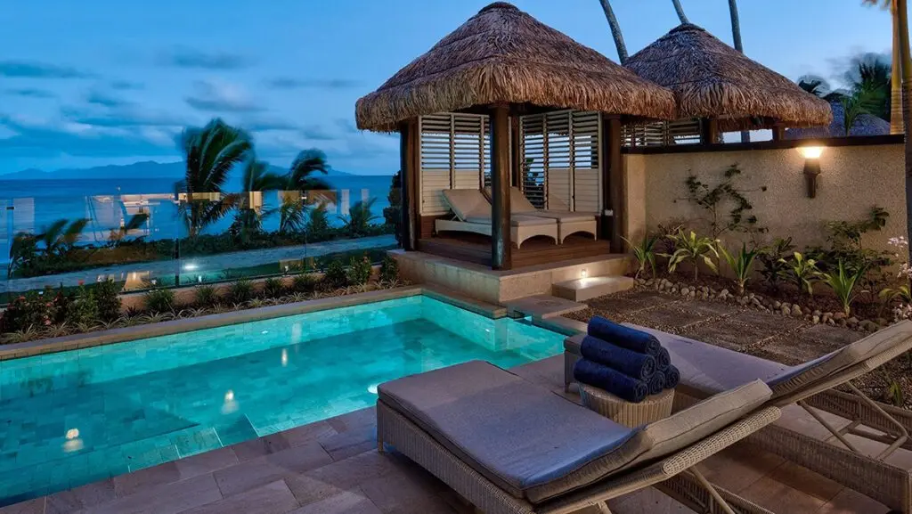 Nanuku Fiji Resort one bedroom beachfront pool villa