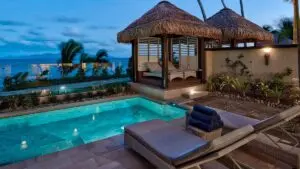 Nanuku Fiji Resort one bedroom beachfront pool villa