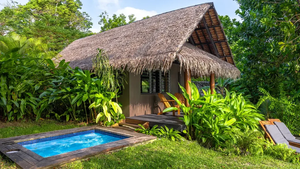Aore Island Resort Vanuatu - Studio Beachfront with plunge pool image credits James Vodicka