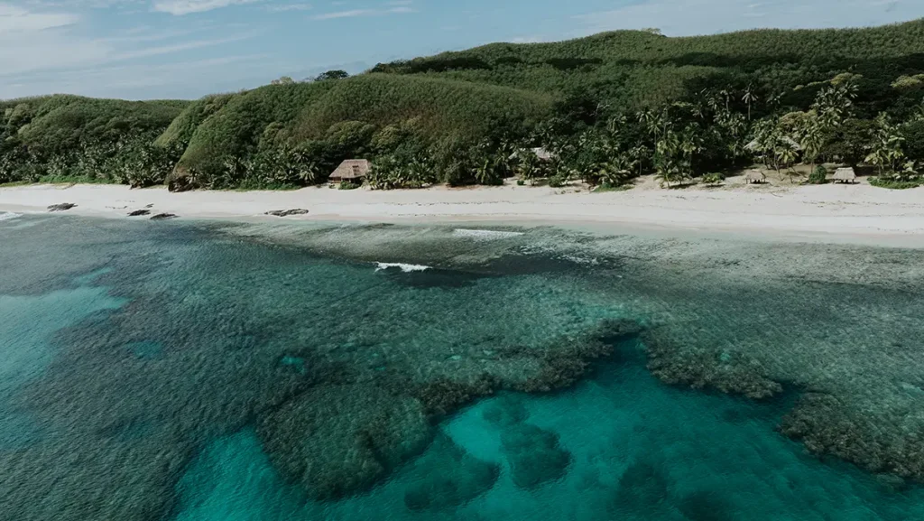 Yasawa Island Resort & Spa Fiji Yasawa Island Resort & Spa Fiji - island aerial