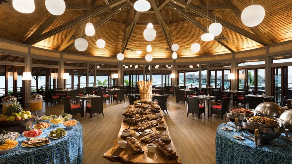 Hilton Moorea Lagoon Resort Tahiti - Arii Vahine restaurant