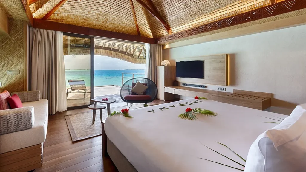 Le Bora Bora by Pearl Resorts Tahiti - Lagoon Overwater Bungalow interior