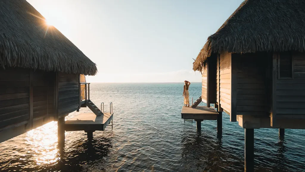 Manava Beach Resort & Spa - Moorea Tahiti - Sunset MANUEL DIETRICH