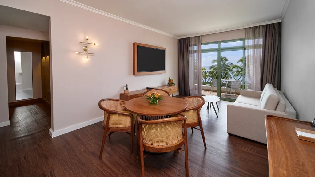 Hilton Hotel Tahiti Residence suite living room