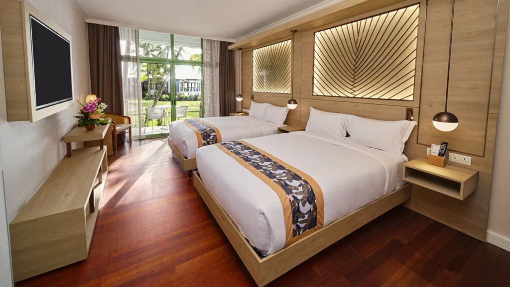 Hilton Hotel Tahiti - garden room interior