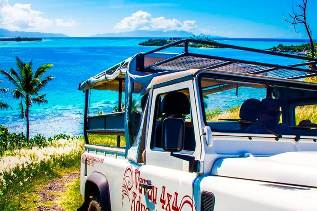 Island Escapes Bora Bora Tahiti Holidays 4WD Island Safari