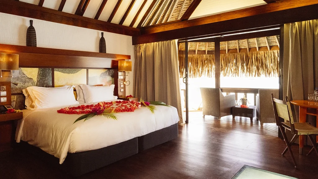 Sofitel Kia Ora Moorea Beach Resort Tahiti - superior overwater villa interior©gregoirelebacon