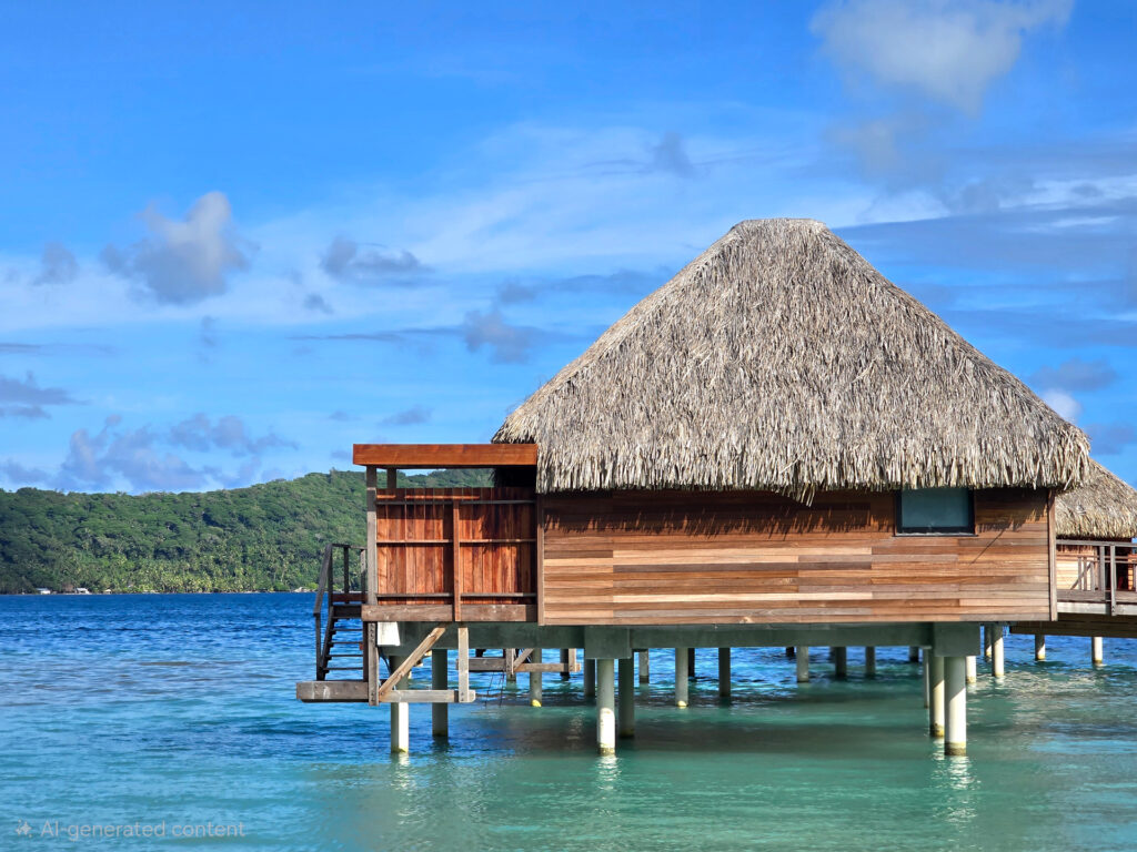 Bloody Marys Bora Bora Tahiti Island Escapes Horizon View Bungalow Landscape